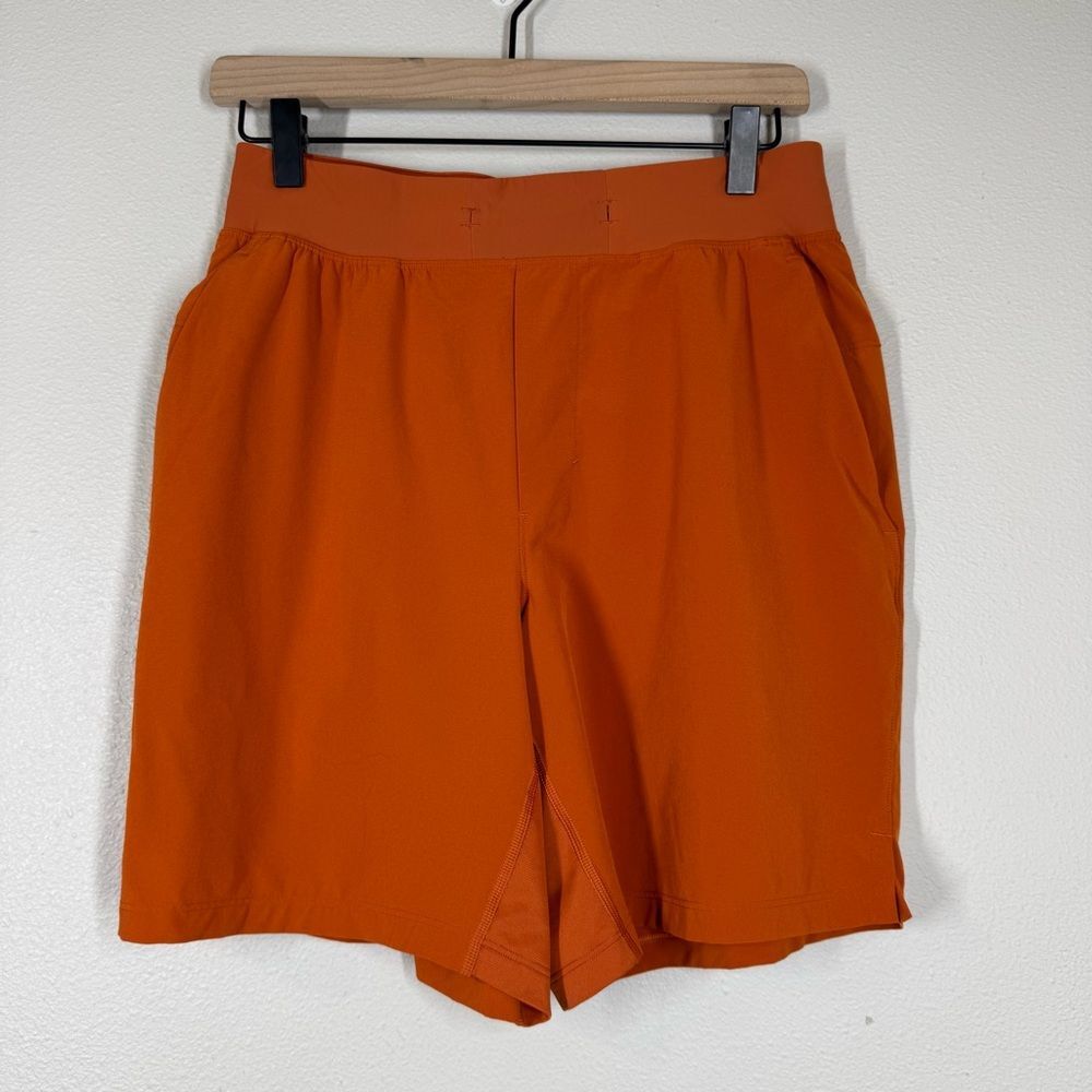 Lululemon Men's T.H.E. Short 7" Linerless In Canyon Orange Activewear Medium